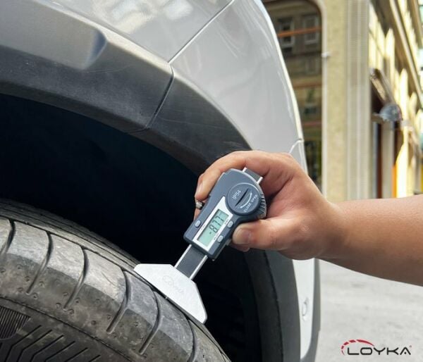 Loyka 5114-25 Lastik Derinlik Kumpası 0-25 mm