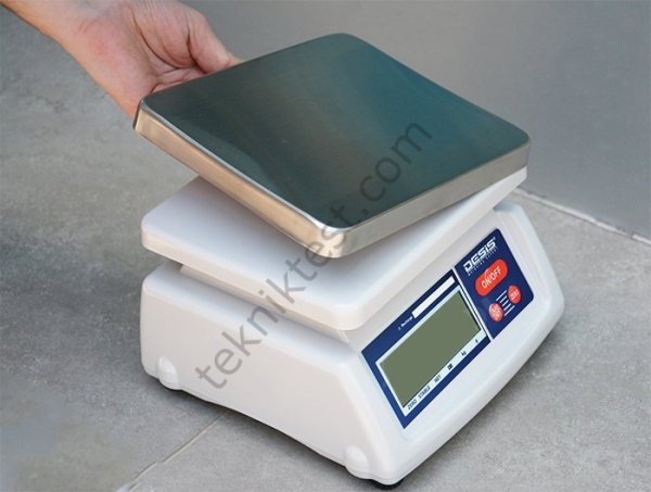 Desis 1E-15T28 Tek Ekranlı Dijital Terazi 15KG