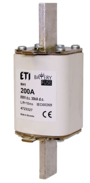 Eti NH1/K gBat 160A/800V DC
