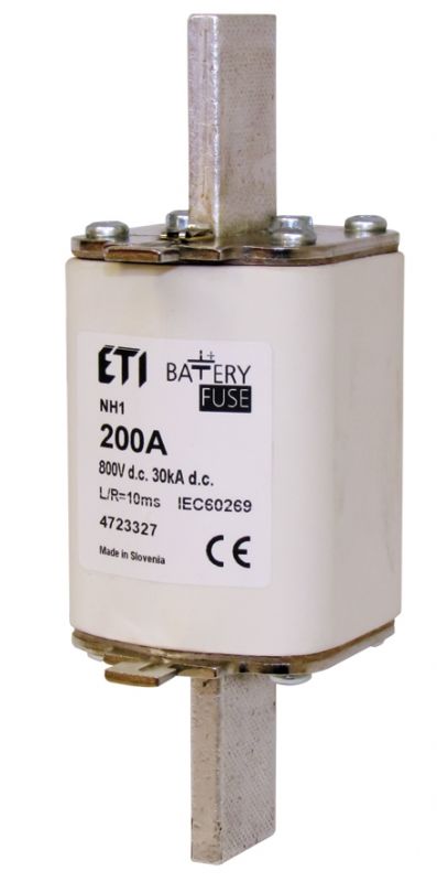 Eti NH1/K gBat 200A/800V DC