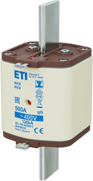 Eti NH3/I gG 500A/400V