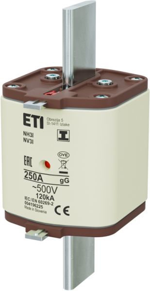 Eti NH3/I gG 250A/500V