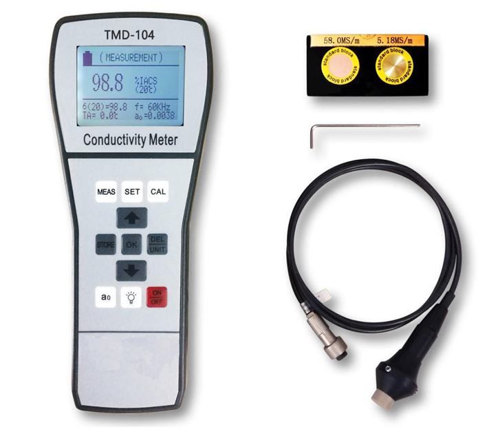 TMD-104 İletkenlik Ölçer Metaller İçin   (eddy current)