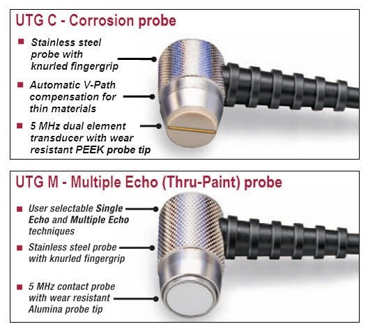Defelsko Positector PRBUTGM Ultrasonik Kalınlık Ölçüm Cihazı ( Multiple Echo) Probu -  (2.50m-60mm aralığında boya üzerinden ölçüm yapabilme