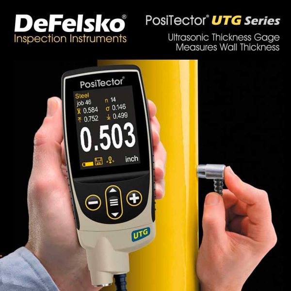 Defelsko Positector PRBUTGM Ultrasonik Kalınlık Ölçüm Cihazı ( Multiple Echo) Probu -  (2.50m-60mm aralığında boya üzerinden ölçüm yapabilme