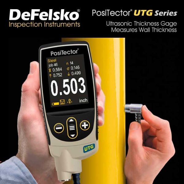 Defelsko Positector PRBUTGM Ultrasonik Kalınlık Ölçüm Cihazı ( Multiple Echo) Probu -  (2.50m-60mm aralığında boya üzerinden ölçüm yapabilme