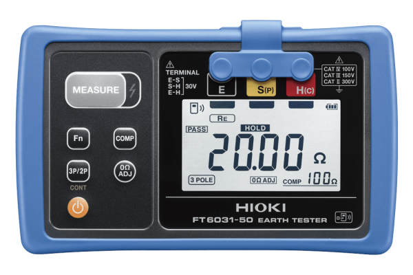 Hioki FT6031-50 3 Kazıklı Topraklama Direnci Ölçüm Cihazı