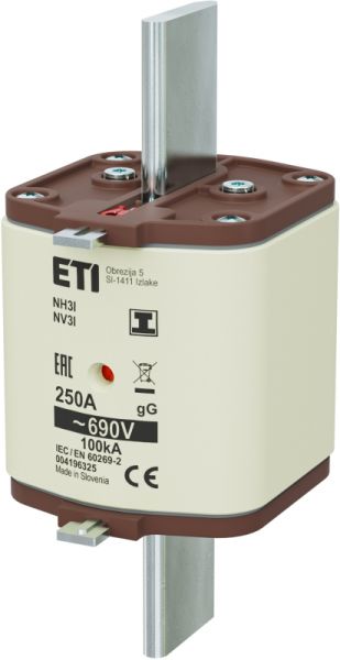 Eti NH3/I gG 250A/690V