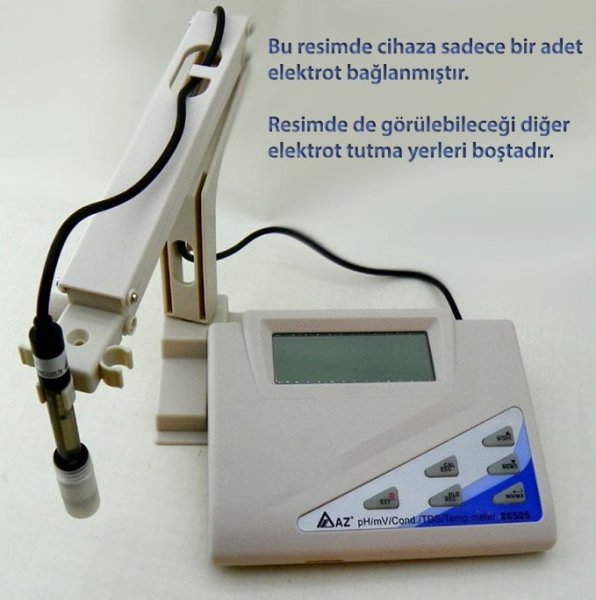 AZ 86505 PH / MV / İletkenlik / TDS / Tuzluluk / Ölçer