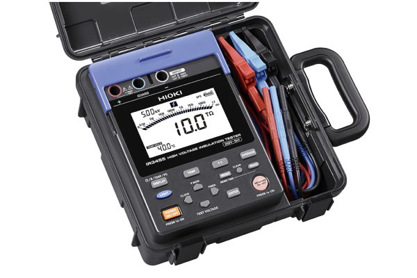 Hioki IR3455 250-5000V 10 TOHM Dijital İzolasyon Test Cihazı
