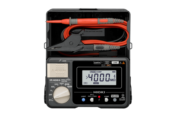Hioki IR4053-10 PV Panel Dijital İzolasyon Ölçüm Test Cihazı