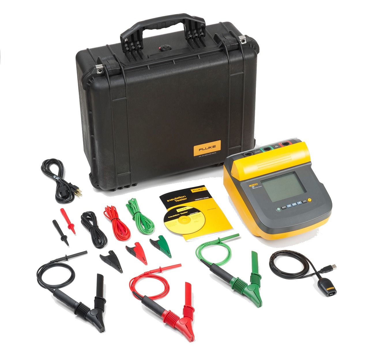 Fluke 1550C Kit İzolasyon Direnci Test Cihazı Kiti