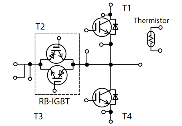Fuji Electric 4MBI450VB-170R2-50 igbt Modül