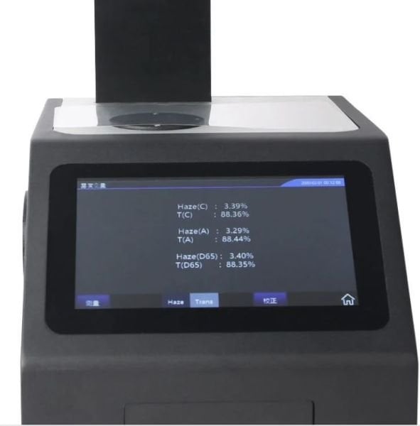 3nh YH1200 Haze Meter - Pus ve Geçirgenlik Ölçer - Işık Ölçüm Cihazı Farklı ölçüm apertürü seçilebilir - 400nm- 700nm Işık kaynağı