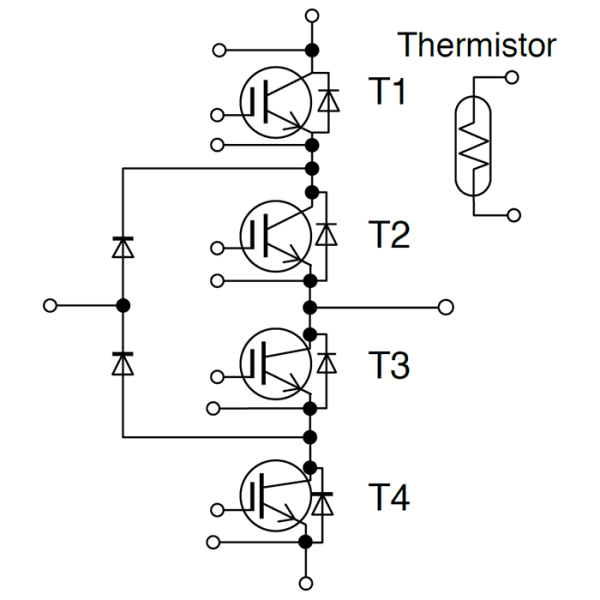 Fuji Electric 4MBI600VC-120-50 igbt Modül