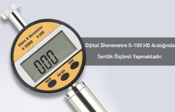 Dijital Shoremetre - Shore D (Sert Malzeme İçin)