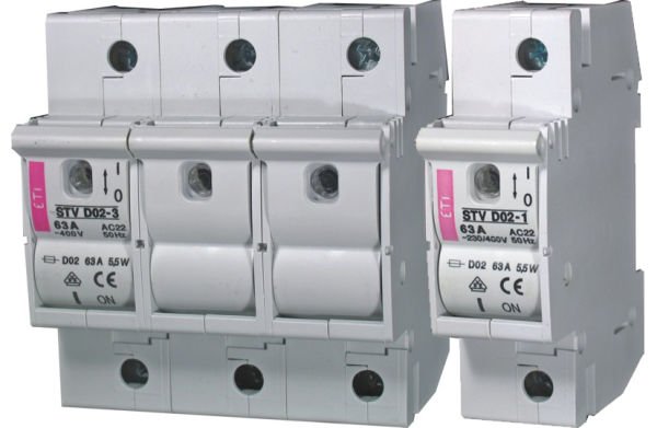 Eti STVD02 1p+N 63A/400V komplet