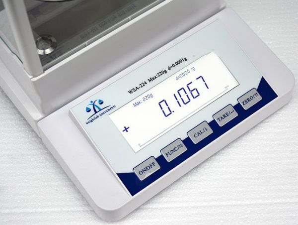 WSA-224 Analitik Terazi - Hassasiyet: 0,0001 gr. Max: 220 gr.