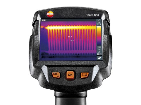 Testo 865 Termal Kamera Sıcaklık ve Su Kaçağı Tespit Cihazı (Çantalı)