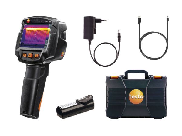 Testo 865 Termal Kamera Sıcaklık ve Su Kaçağı Tespit Cihazı (Çantalı)
