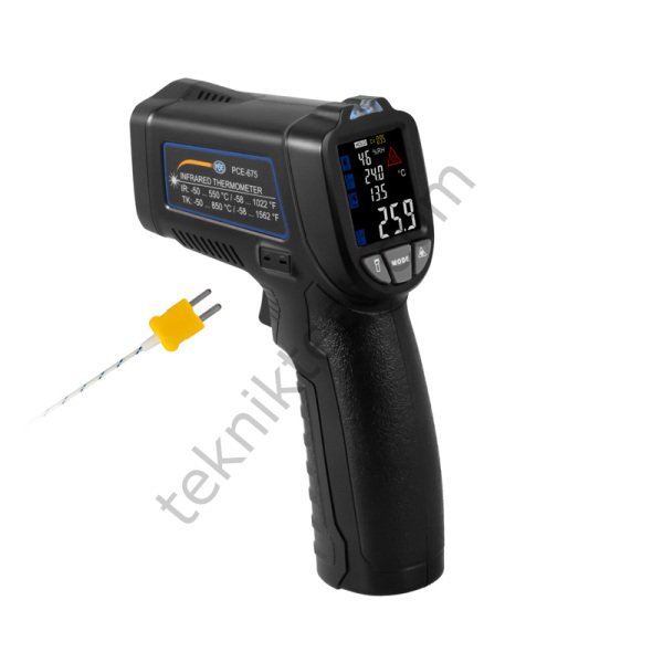 PCE-675 İnfrared Ve K tipi Problu Termo-Higrometre