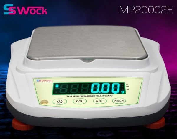 Swock MP20002E Dijital Hassas Terazi 2KG