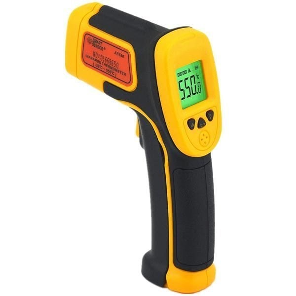 Smart Sensor AS530 Kızılötesi Lazerli Sıcaklık Ölçer ( -32°C ... +550°C ) ( 12:1)