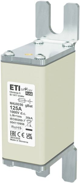 Eti NHU00/90 gBat 125A/1000V DC