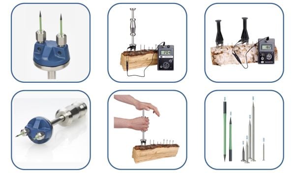Gann HYDROMETTE HT 85 T Ahşap Ve Yapı Nemi Ölçüm Cihazı ( Ahşap nemi: %4 ila %100 ,  yapı nemi: 0 ila 80 Dijit - 0.5 to 25 wt.-%  - 0.3 to 12 CM-%