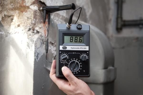 Gann Hydromette RTU 600 Çok Fonksiyonlu Ölçüm Cihazı ( Ahşap nemi.: %4 ile %100, y0.5 ile 25 wt.-%a - pı nemi :0 ile 80 dijit - 0.3 ile 12 CM-%)