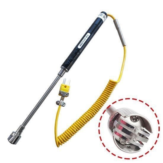 NR 81532B K Tipi Yüzey Sıcaklık Ölçer Prob -50°C +500°C (Prob Uzunluğu: 14cm)