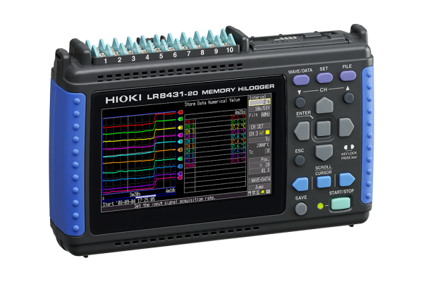Hioki LR8431-20 10 Kanal Datalogger