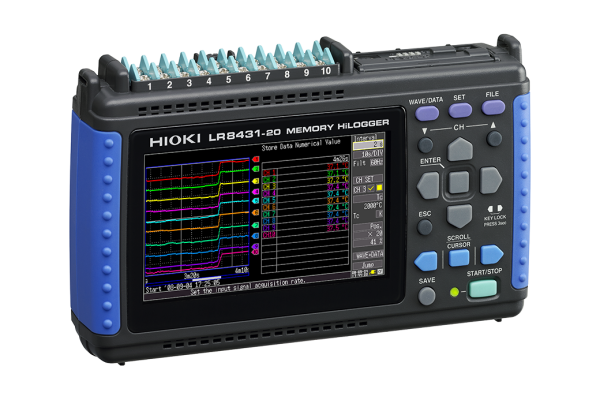 Hioki LR8431-20 10 Kanal Datalogger