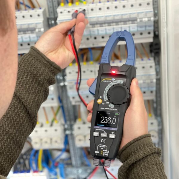 PCE-DC 25 Pens Ampermetre
