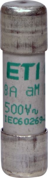 Eti CH10x38 aM 8A/500V