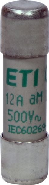 Eti CH10x38 aM 12A/500V