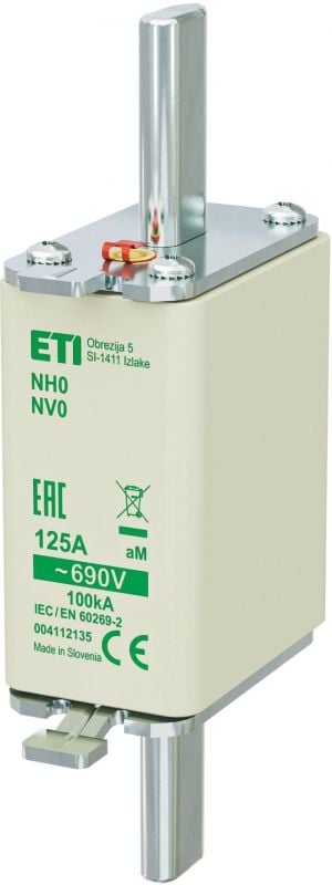 Eti NH0 aM 125A/690V