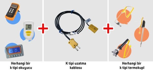 3 Metrelik K Tipi Uzatma Kablosu