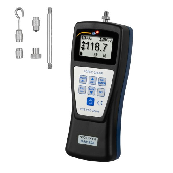 PCE-VTS 50-PFG 500-KIT Kuvvet Test Standı + Dinamometre / Kuvvet Ölçer