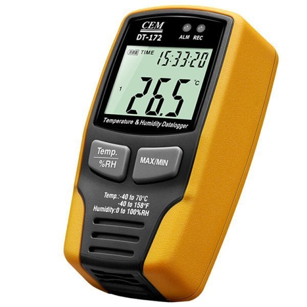 Cem DT-172 Sıcaklık, Bağıl Nem Veri Toplayıcı