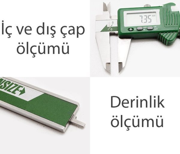 İnsize 1112-150 Dijital Kumpas