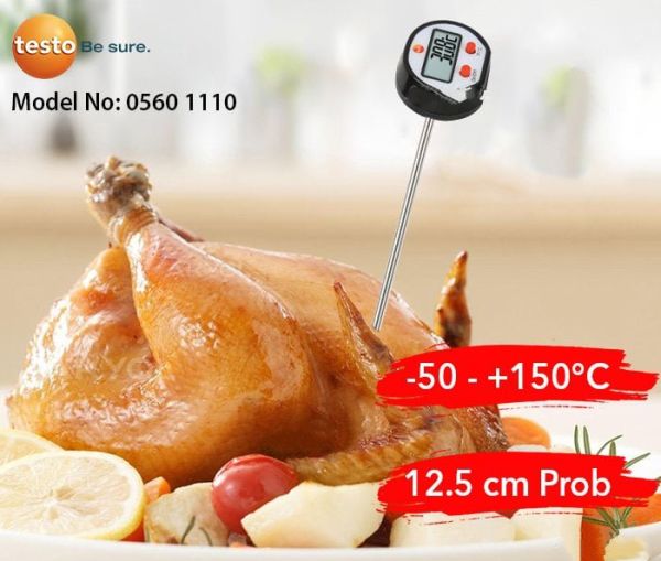Testo Mini Termometre 12.5cm Prob