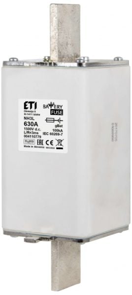 Eti NH3L gBat 500A/1500V DC