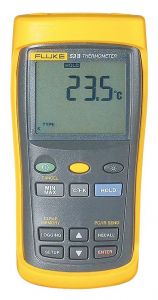 Fluke 53-II B Tek Girişli Dijital Termometre (50 Hz)