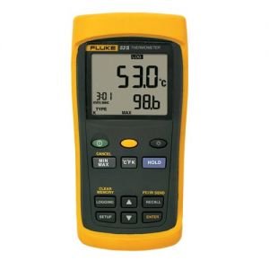 Fluke 53-II B Tek Girişli Dijital Termometre (50 Hz)