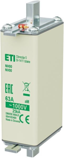 Eti NH00/85 aM 63A/1000V