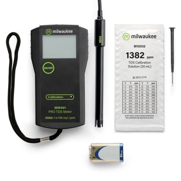Milwaukee MW401 PRO TDS Metre - Düşük Aralık TDS Ölçer