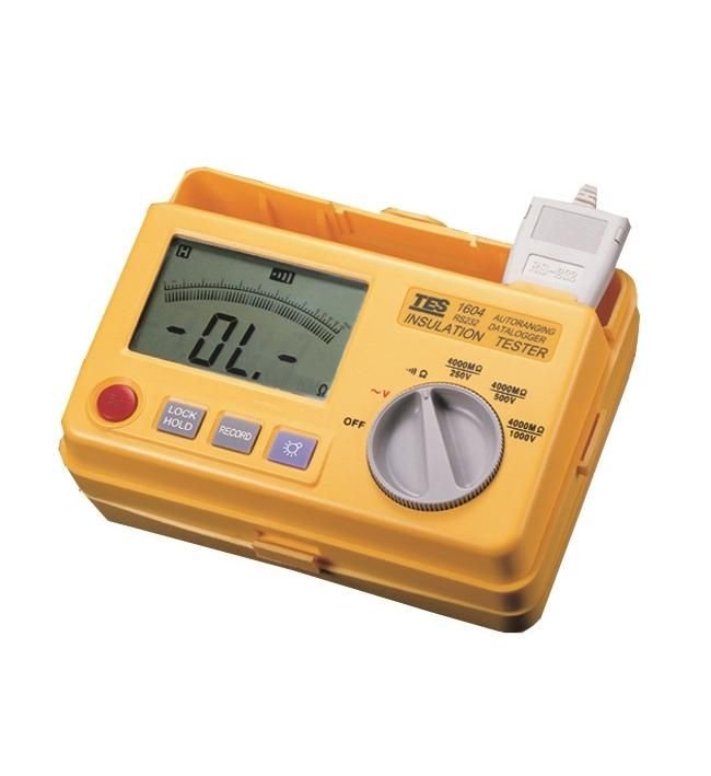 Tes 1604 Veri kaydedicili İzolasyon Test Aleti