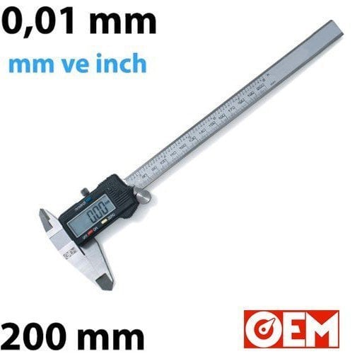 OEM KMP200 Dijital Kumpas 0-200 MM