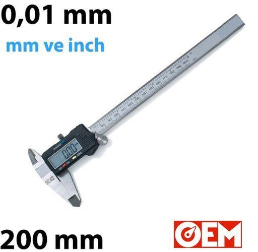 OEM KMP200 Dijital Kumpas 0-200 MM